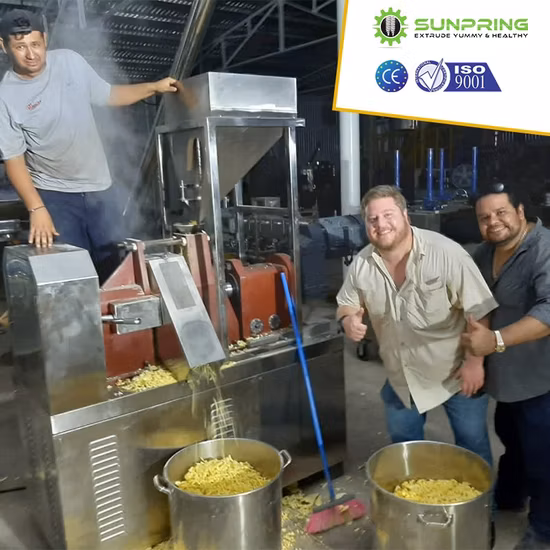 Preço de fábrica Frito Cru Kurkure Cheetos Lanche Crocante Nik Nak Niknak Extrusora de Alimentos Fazendo Máquina de Processamento Linha de Produção Equipamento de Planta de Processador de Extrusão
